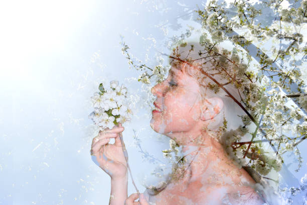 istock girl in the image of spring 1097496528