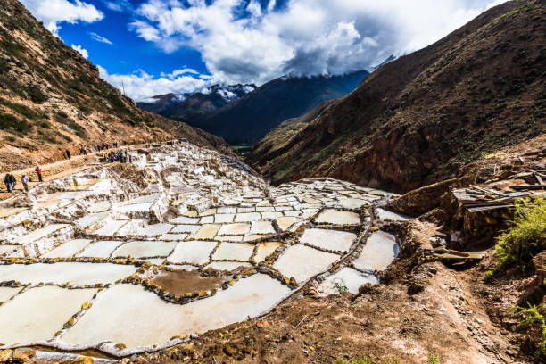 istock Mountain bath for the evaporation of salt 1097496712