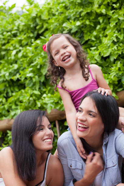 istock Family playing in the garden 1097504880