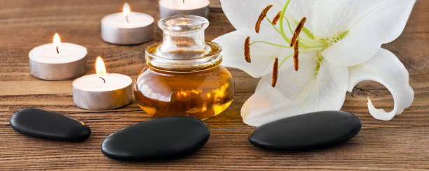istock Wellness  Massage Oil and Stones 1097518276