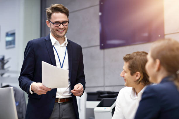 istock Group of business people sharing their ideas 1097534518