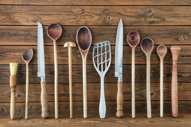 istock Cooking spoons and knives 1097540092