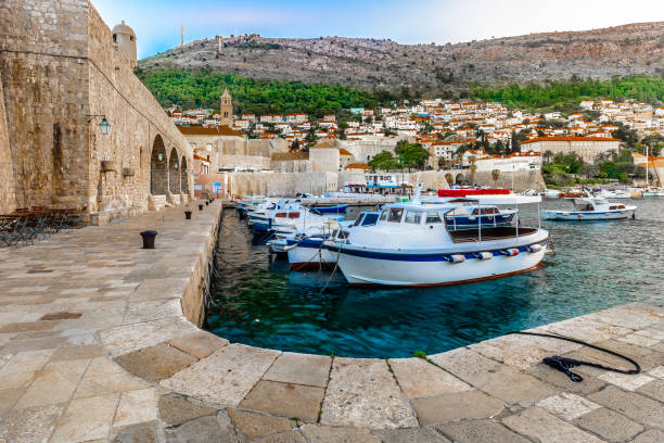istock Dubrovnik bay marina Croatia. 1097544968