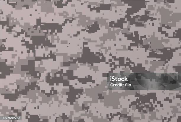 Camouflage Background Stock Illustration - Download Image Now - Camouflage, Camouflage Clothing, Digitally Generated Image