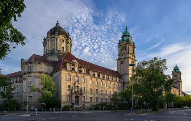 Criminal Court Berlin-Moabit (View from the east).
