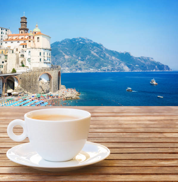 istock Amalfi coast cafe, Italy 1097560026