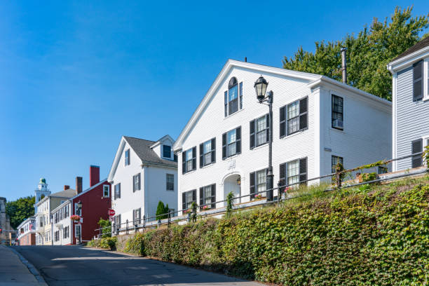 istock Historic homes in Plymouth, Massachusetts 1097567352