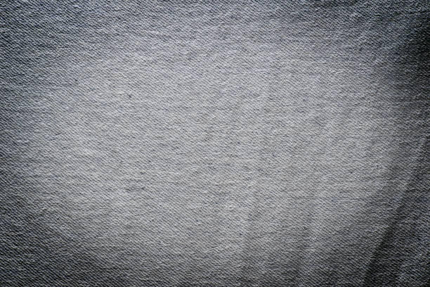 istock Gray fabric closeup flax linen burlap texture 1097577314