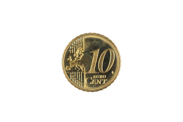 istock A ten Euro cent coin isolated on a white background 1097577376