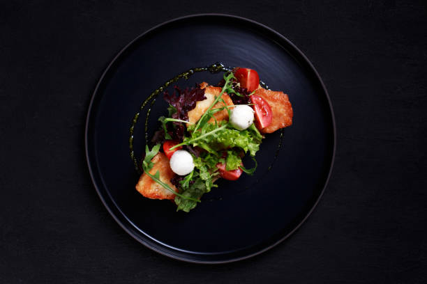 istock open sandwich with grilled chicken and mozzarella 1097601214