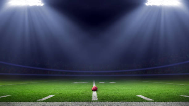 istock Football stadium 1097632360