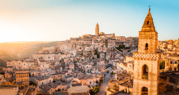 istock Sassi di Matera at sunrise, Basilicata, Italy 1097635860