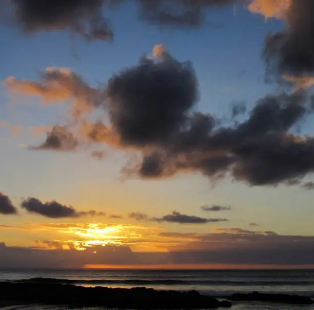 Sunset 01/12/2019 at Ko'Olina, Kapolei, Oahu, HI