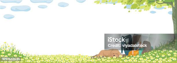 Spring Stock Illustration - Download Image Now - Reading, Summer, Book
