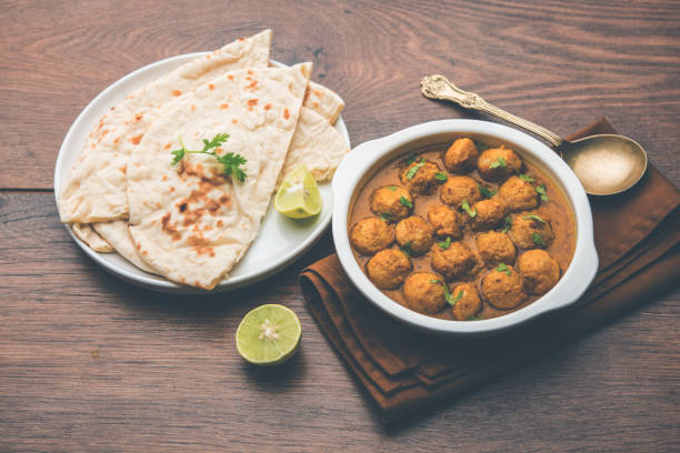 istock Masala Soya Chunk Curry made using Soyabean nuggets and spices - protein rich food from India 1097678794