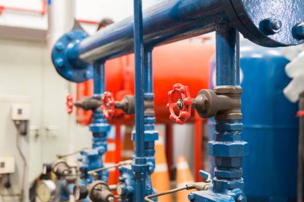 밸브 워터 펌프 - valve pipe refrigeration order 뉴스 사진 이미지
