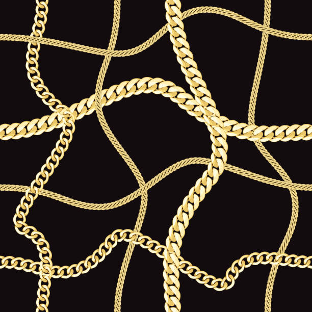 Gold Chain Pattern Outline 2,700+ Gold Chains Pattern Stock Photos, Pictures & Royalty-Free Images ...