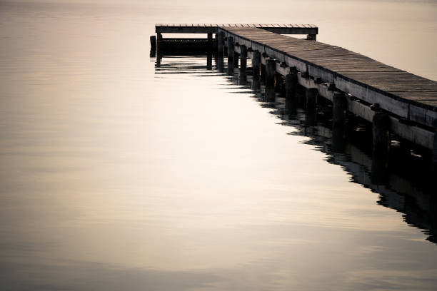 istock Dock at sunset, Meadow Lake Provincial Park, Saskatchewan 1097698642