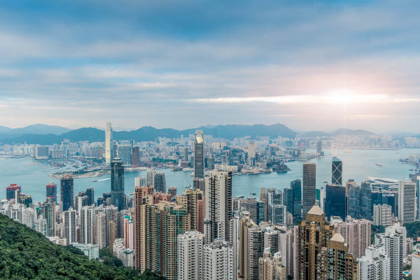 istock Hong Kong cityscape skyline. 1097699082