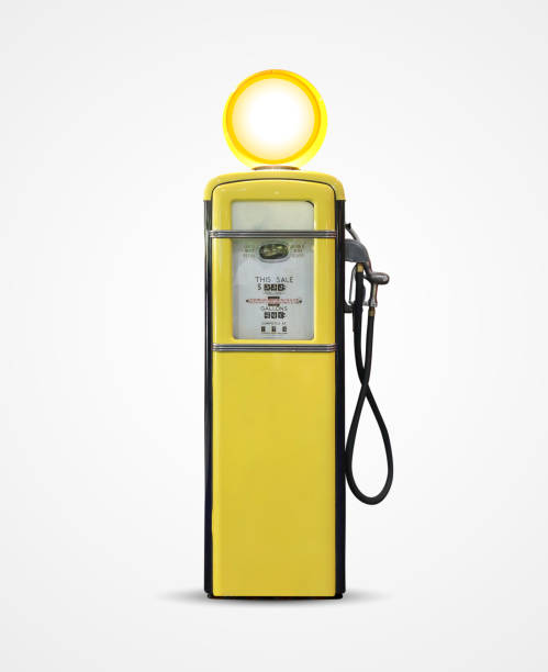istock old vintage gasoline petrol pump isolated on plain background 1097707716