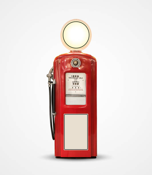istock old vintage gasoline petrol pump isolated on plain background 1097707736