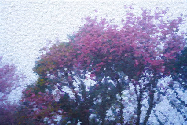 nature concept background, Oil painting image