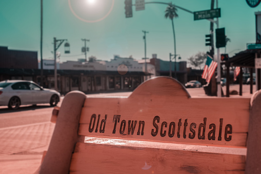 Old Town Scottsdale, Arizona, USA photo