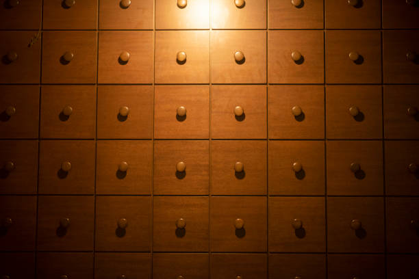 istock texture background of Wooden drawer 1097713042