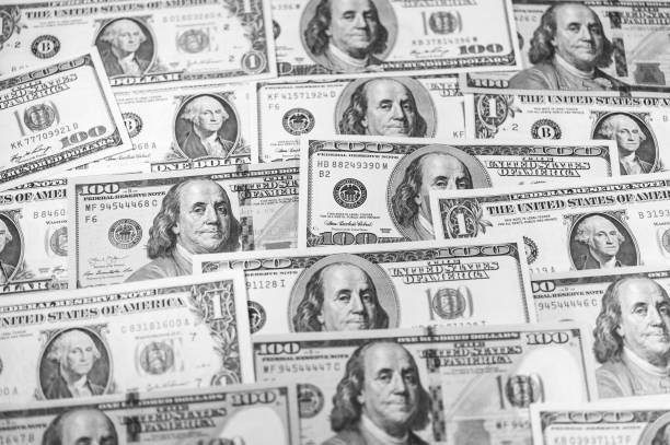 istock Dollars bills background. Close up cash money. 1097726326