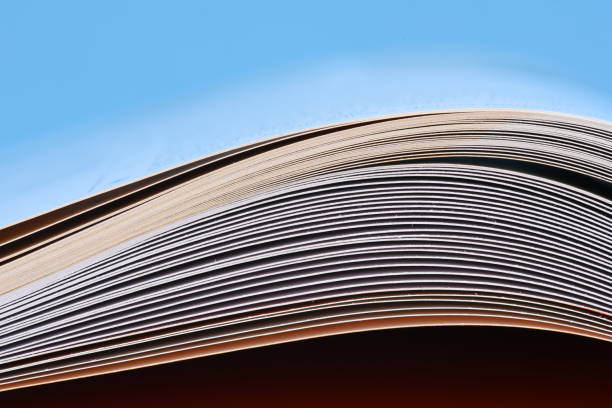 istock Page edge of opened book 1097738760