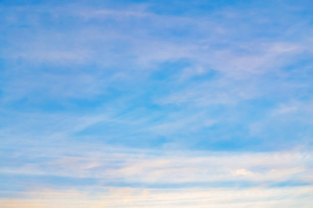 istock Blue sky with white clouds in the sky. 1097739878