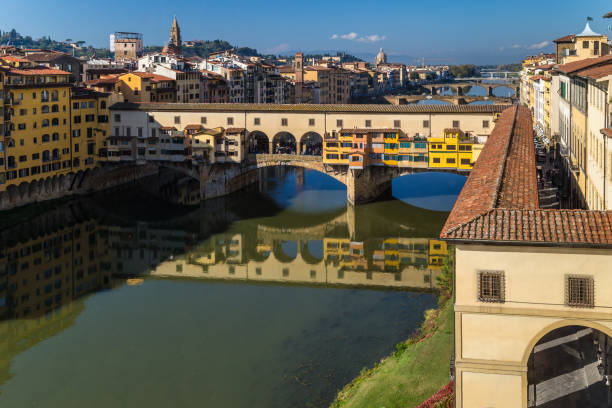 istock Ponte Vecchio over Arno river in Florence, Italy 1097744248