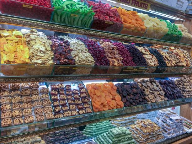 istock Street Vendor Dried Fruit and Turkish Delight 1097747532