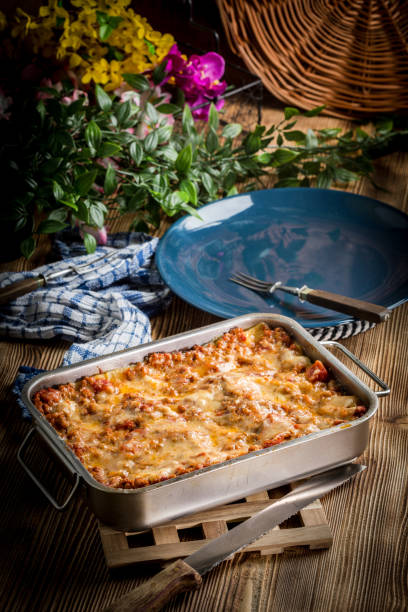 istock Homemade lasagne bolognese 1097748290