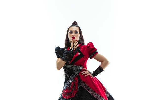 istock young woman dressed in medieval style 1097750350