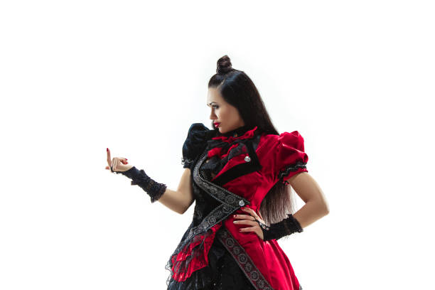 istock young woman dressed in medieval style 1097750354
