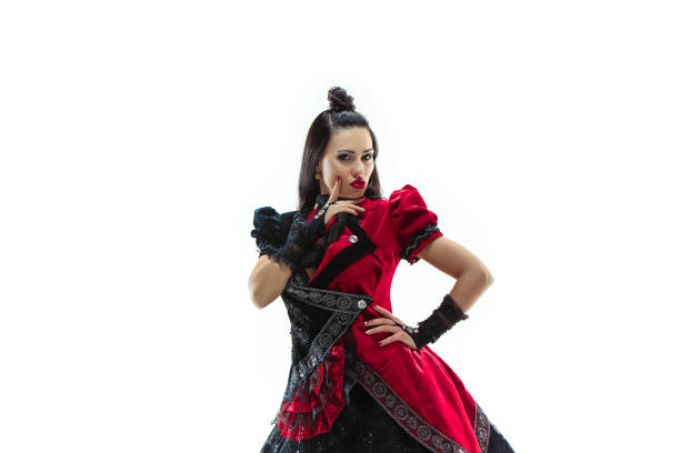 istock young woman dressed in medieval style 1097750358