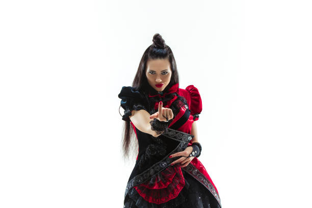 istock young woman dressed in medieval style 1097750362