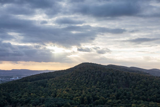 Landscape of Low Saxony in Germany .