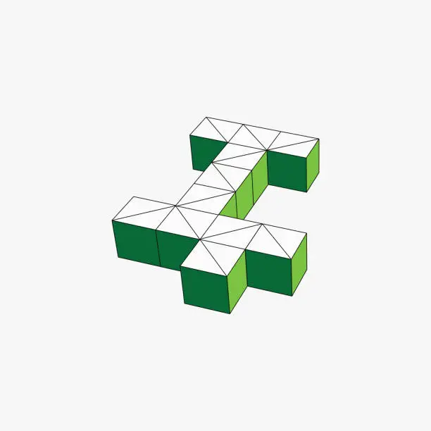 3d Cube Map Math Free intersection two cubes cube cub geometry mathematics 3d model ...