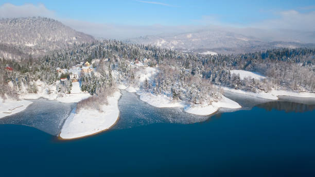 istock Aerial winter landscape 1097783914
