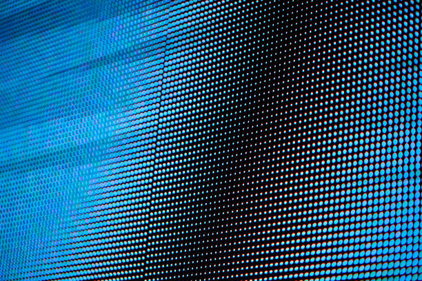 istock Abstract blue digital monitor 1097788066