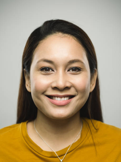 istock Real malaysian young woman with excited expression 1097793572
