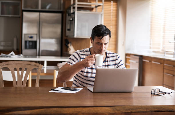 istock He's serious when it comes to his finances 1097810222