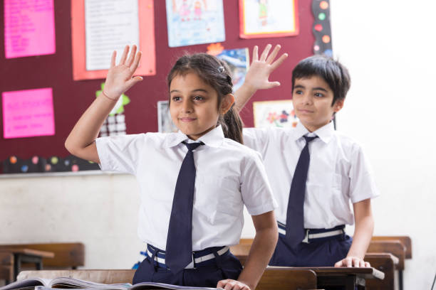 istock Schoolkids in classroom - Stock image 1097823178