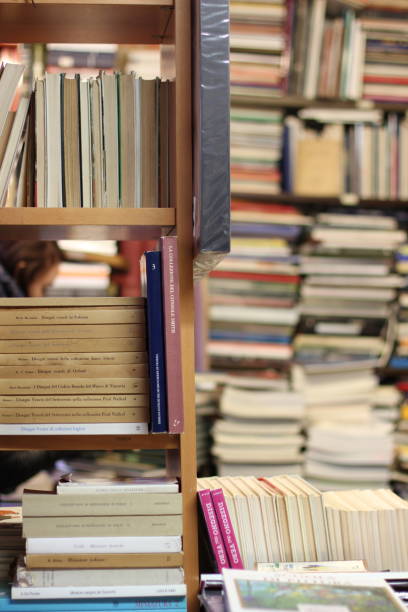 istock Endless shelves of books 1097827772