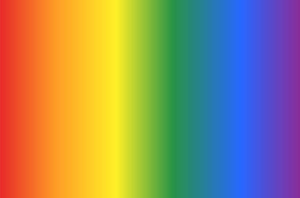 tło z gejowskim wzorem kolorów flagi w widoku pionowym. abstrakcyjny wektor lub ilustracja z kolorami tęczy. - gradient stock illustrations