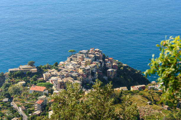 istock View of Corniglia from mountain. Cinque Terre. Italy 1097833116