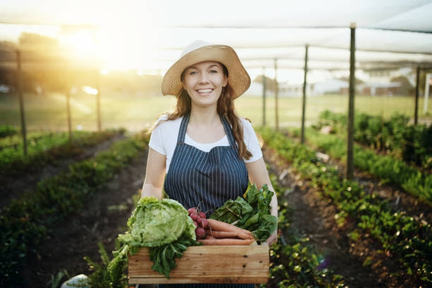 Holding pure organic goodness