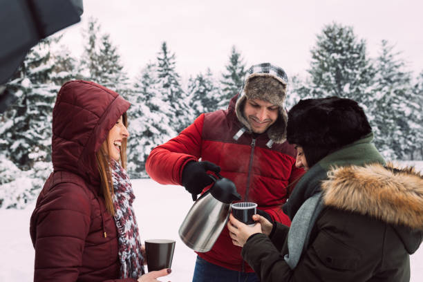 istock Lets take a break, enjoy fresh air and cap of tea 1097844568